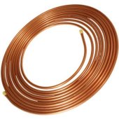 Медная труба 7/8" (22,23х0,89) ASTM В68 Сербия, бухта 15м